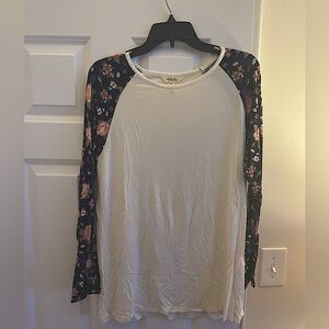 Matilda Jane Floral Long Sleeve Casual Tee